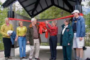 Canmore Pavillion opening ceremony, June 4, 2005