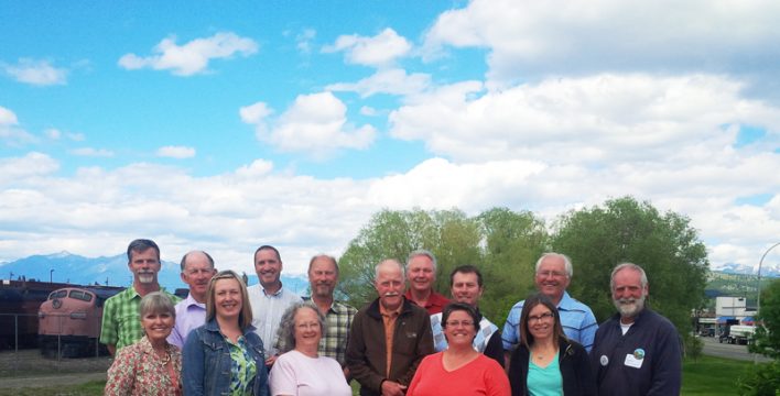 L'équipe du comité Vision 2017 de Colombie-Britannique à Cranbrook, C.-B.
