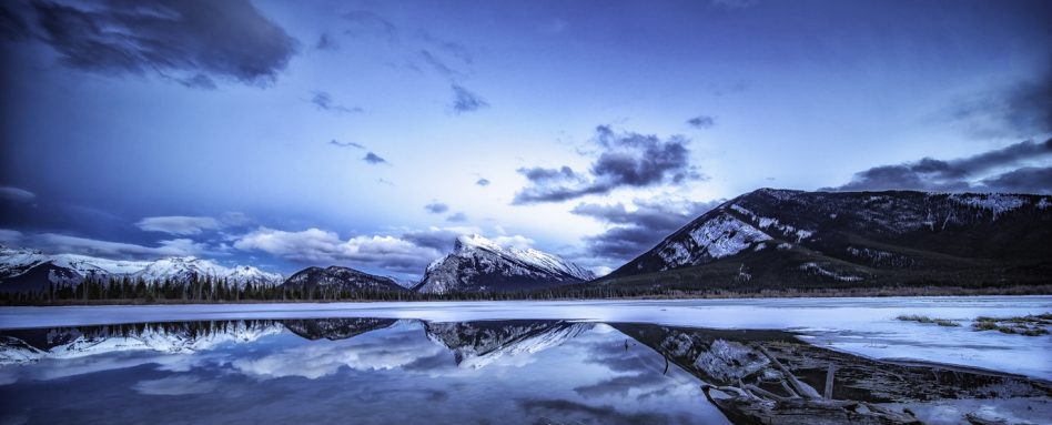 28731295_source, My trail in the morning and at night, Craig Ebel, Banff, AB, the breath taking reflections in the natural hot springs of Vermillion Lake | Trans Canada Trail