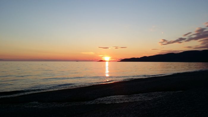 Sunset on The Great Trail