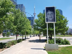 As I stepped into the city it was nice to be greeted by Terry Fox. I paused and looked up for a mental high five. Anything is possible if you try.