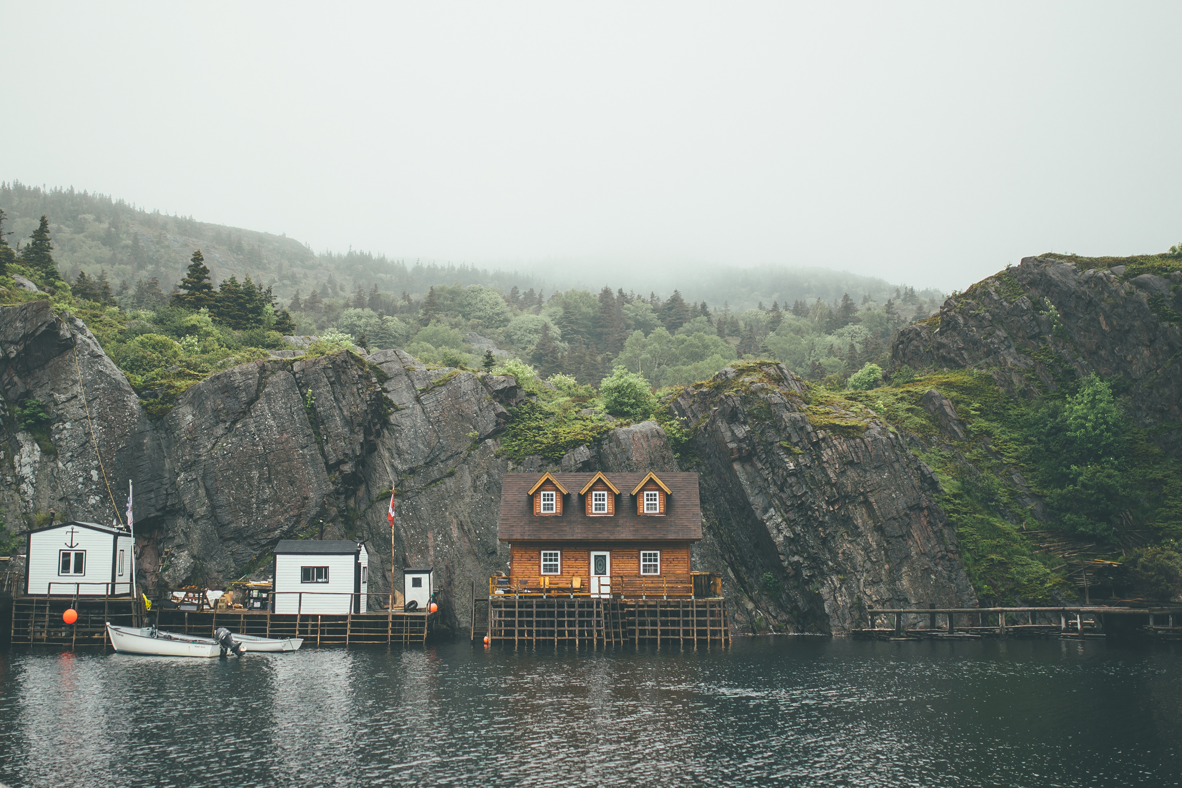 East Coast Trail in Quidi Vidi, Newfoundland and Labrador 