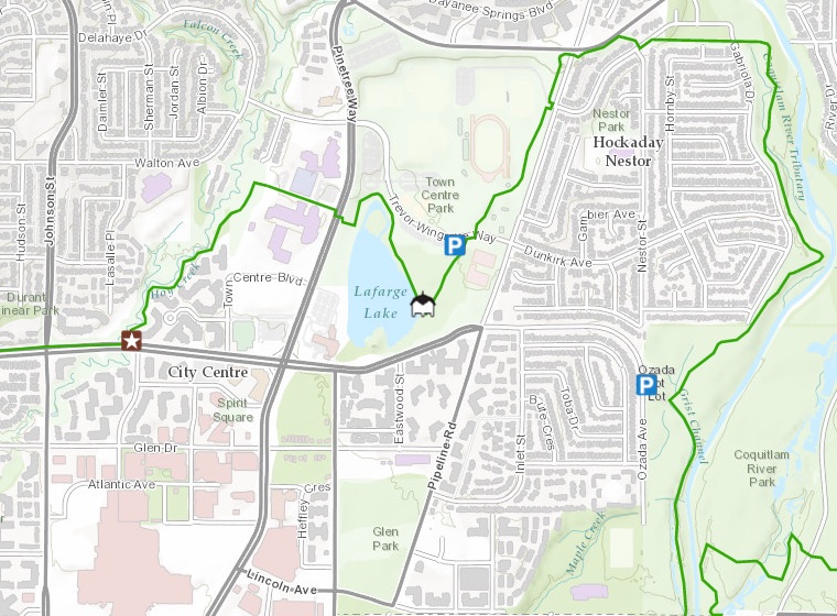 Coquitlam–Port Coquitlam, Maps Corner