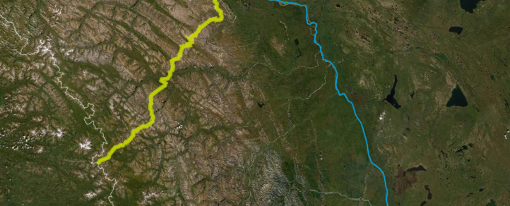 Canol Heritage Trail Map Trans Canada Trail | Canol Heritage Trail Added To The Trans Canada Trail
