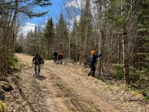Trail Care event, St. Mary's Trail Association, NS