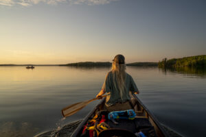 Path of the Paddle on Iinoo Oowan Trail, between Big Whiteshell Lake and Whitedog Dam