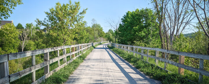 Trans Canada Trail Ptit-Train du Nord, QC