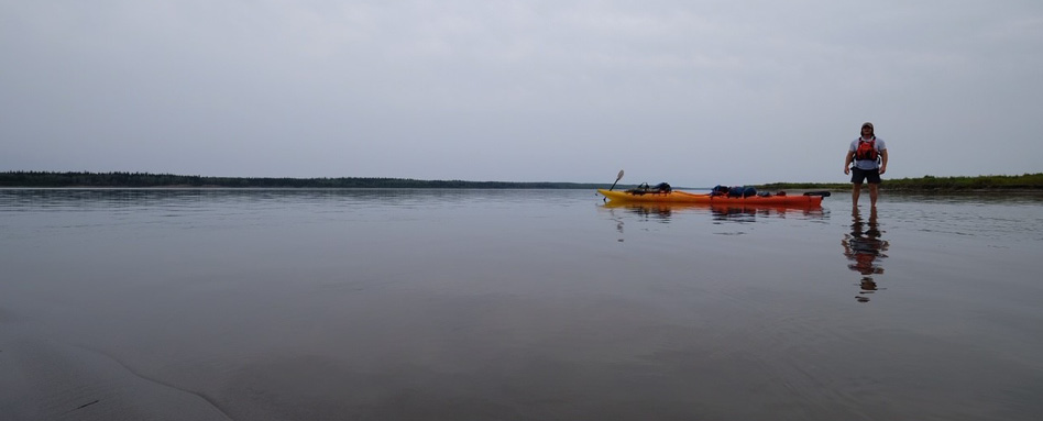 Mackenzie river, NT sentiers