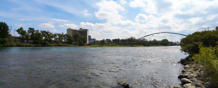 Bow River in Calgary