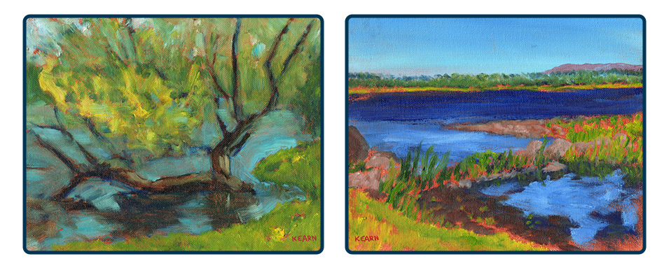 David Kearn Plein-air paintings of the Trans Canada Trail 