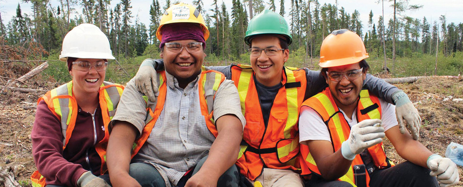 members of the Trail Builders of Tomorrow