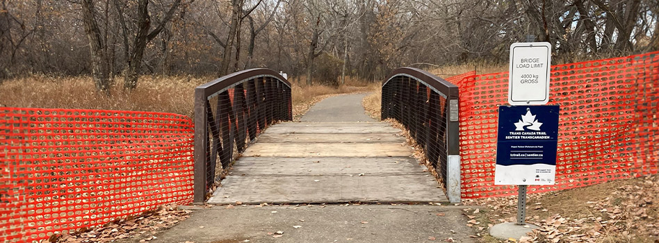 Medicine Hat - Trail Bridge Improvement in Alberta