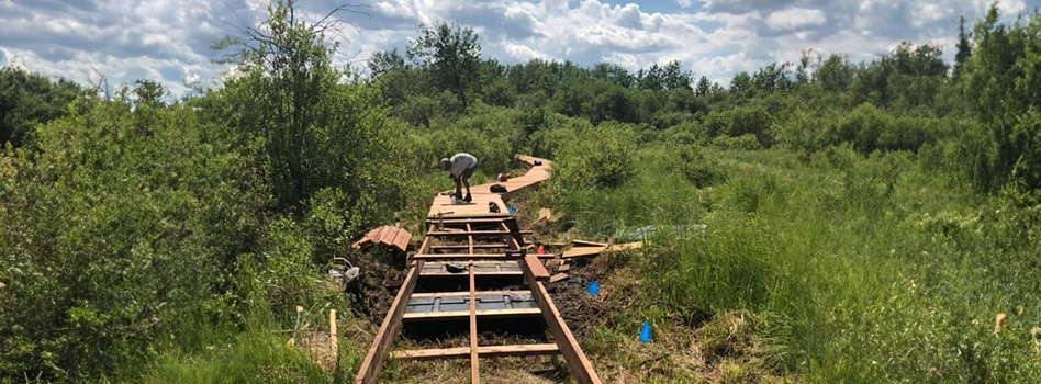 Rossburn Subdivision Trail – Trail Connection Construction