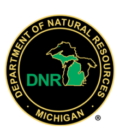 Department of natural resources of Michigan logo