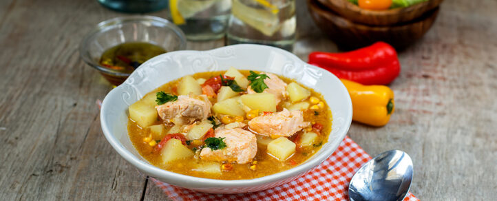 Spring Soup: Spring vegetable minestrone