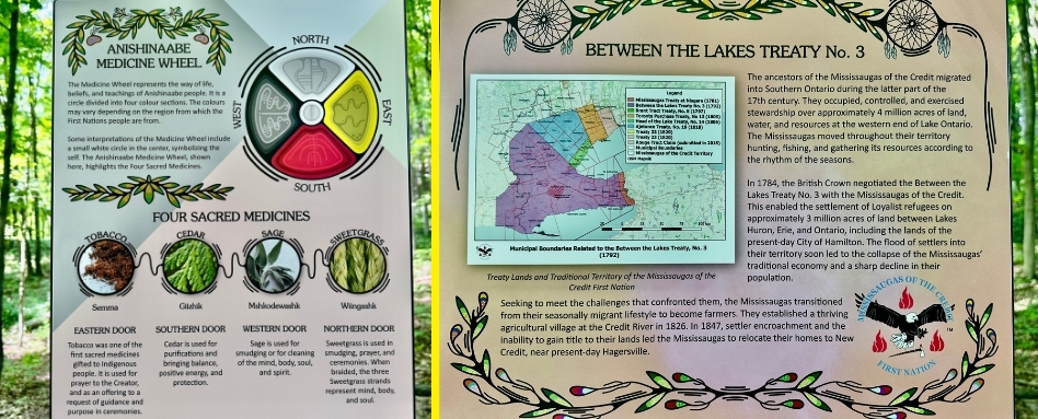 indigenous trail signage