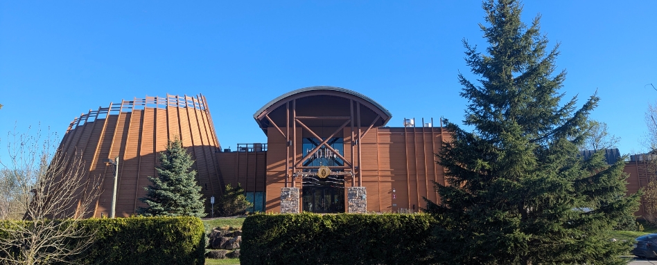 large museum on a sunny day