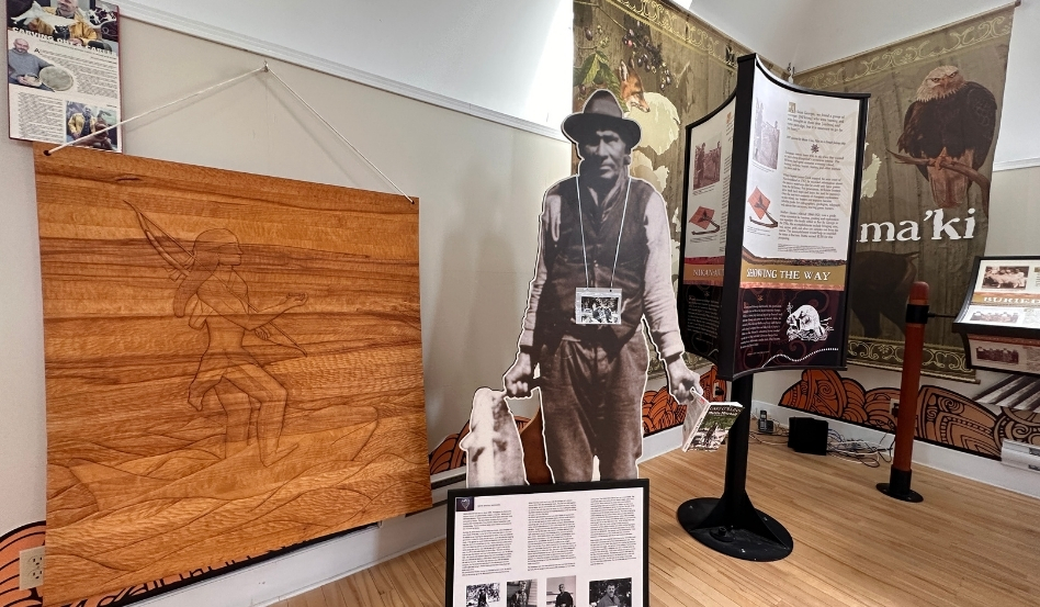 indigenous signage in museum
